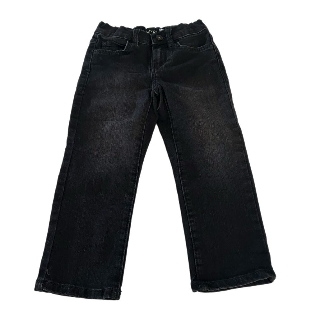 The Children's Place Straight Leg Jeans Boys Size 4 Black